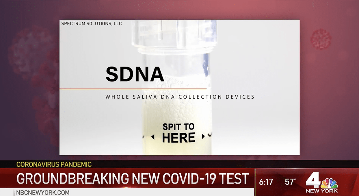 NBC Spectrum Solutions Saliva Collection Device COVID-19