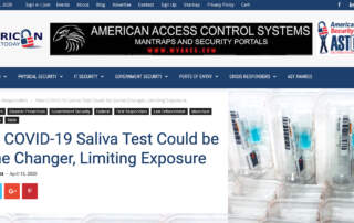 New COVID-19 Saliva Test Could be Game Changer, Limiting Exposure- American Security Today