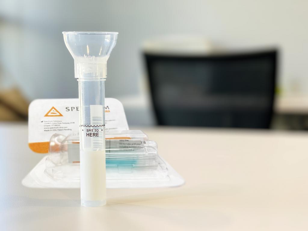 SDNA-1000 Direct-to-patient saliva DNA/RNA collection device from Spectrum DNA