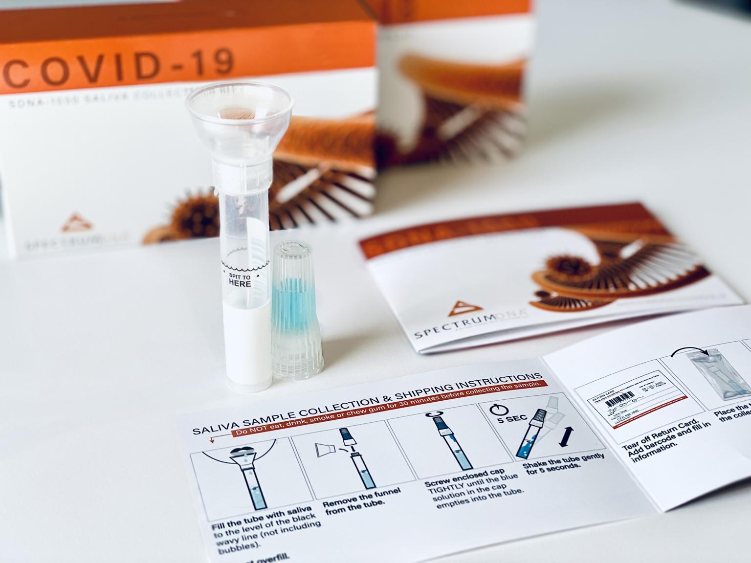 First Saliva Test Gets EUA from FDA Spectrum Solutions