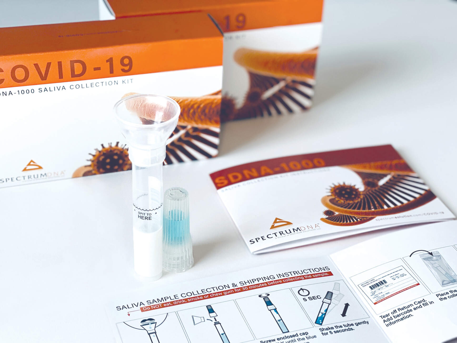 Spectrum Solutions COVID-19 Saliva Collection Kit