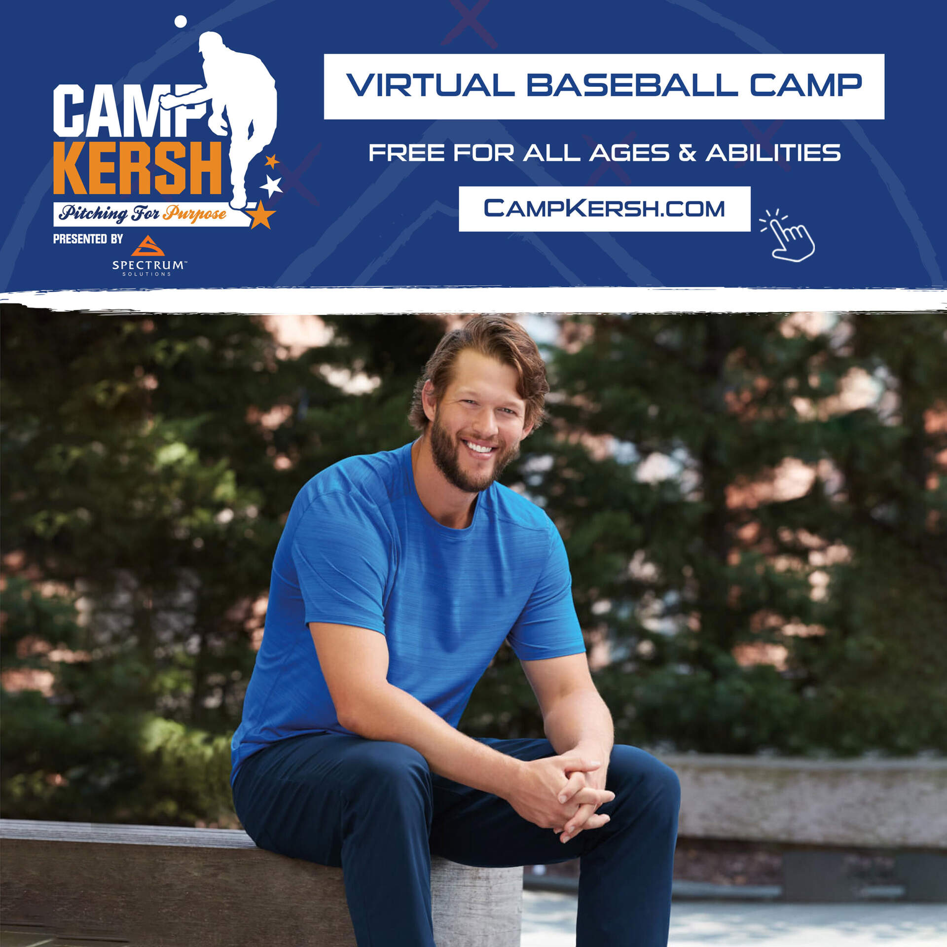 Camp Kersh Baseball Event Free for all kids